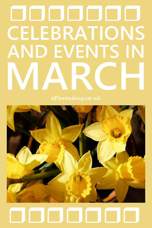 Celebrations Events Special Days In March 2022