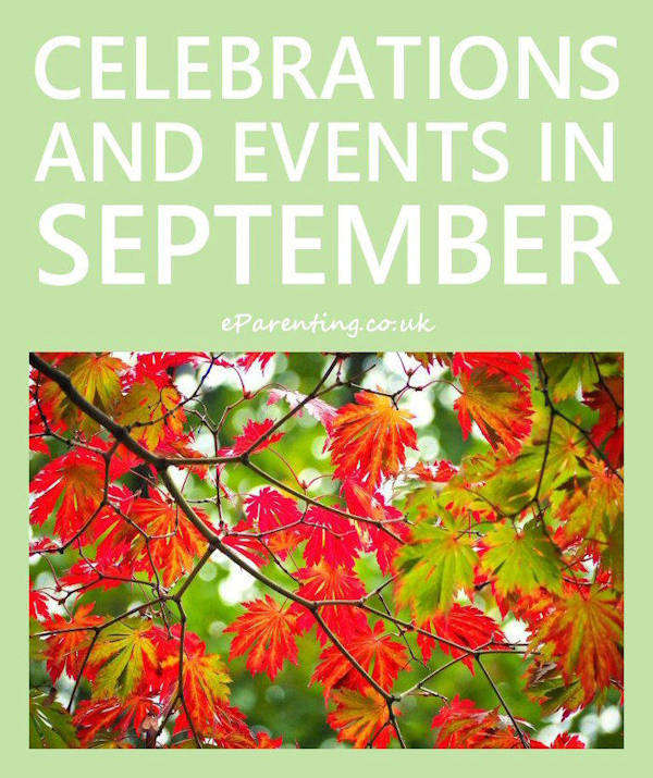 Celebrations and Events in September 2020