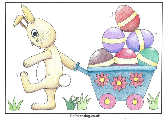 The Easter Bunny with a Truckload of Eggs!