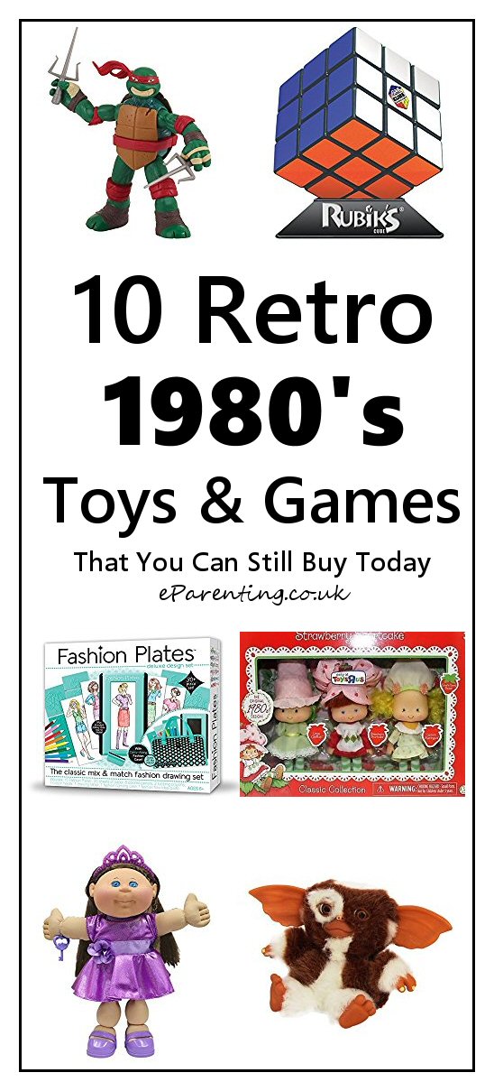 10 Retro 1980's Toys and Games That You Can Still Buy Today
