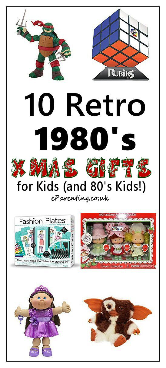 10 Retro 1980's Christmas Gifts for Kids (and 80's Kids!)