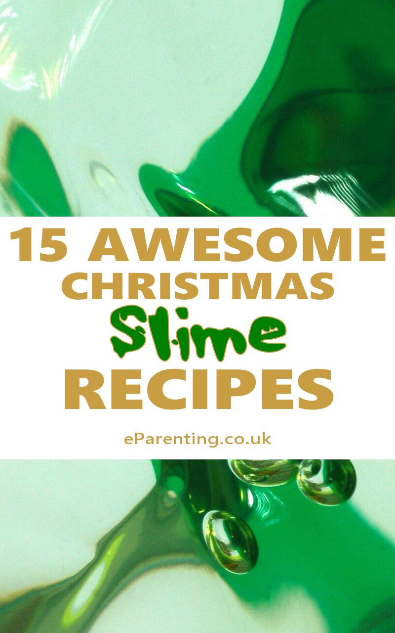 15 Easy Christmas Slime Recipes
