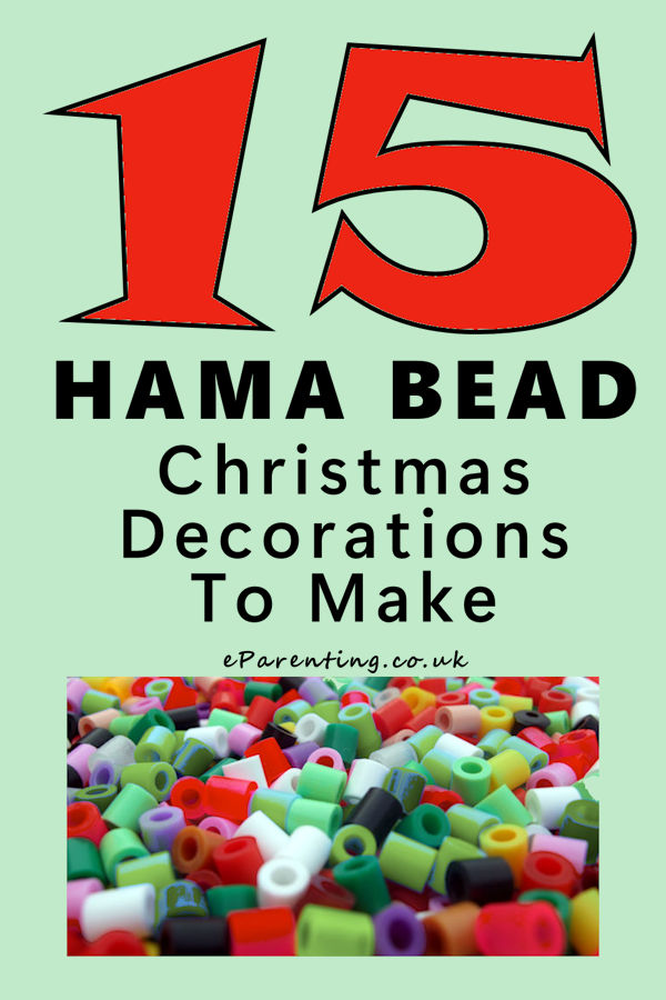 15 Hama Bead Christmas Decoration Design Ideas