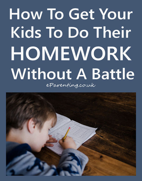 How To Get Your Kids To Do Their Homework Without A Battle