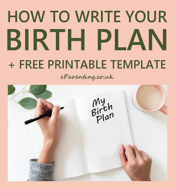 How To Write yYour Birth Plan