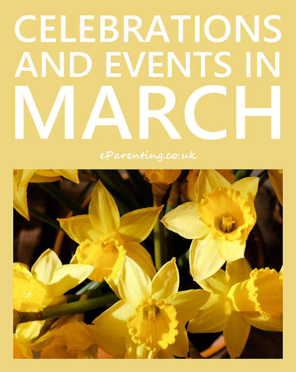 March 2023 Events Celebrations & Special Days