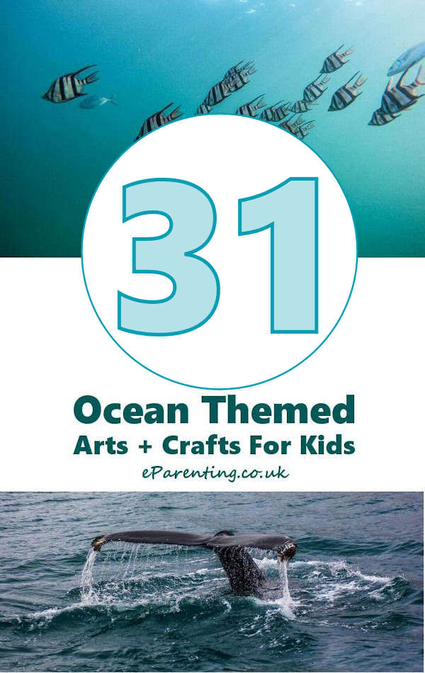 Ocean Themed Arts & Crafts for Kids
