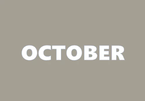 Events Celebrations & Special Days in October