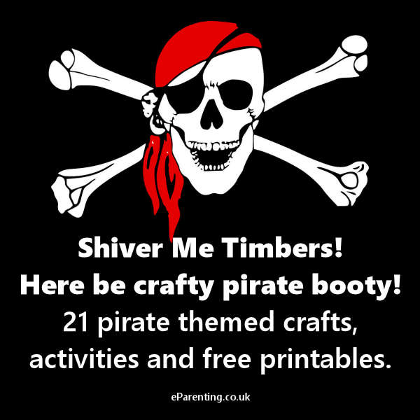 Pirate Craft Activities For Kids