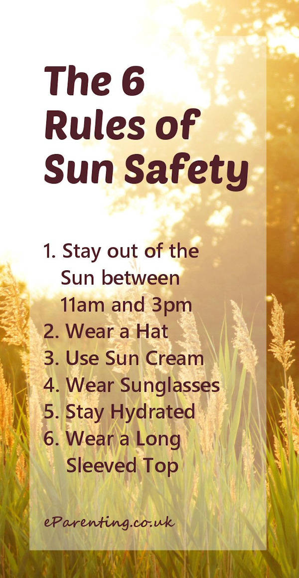 The 6 Rules of Sun Safety