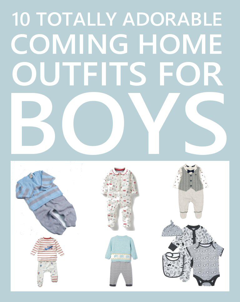 10 Totally Adorable Coming Home Outfits For Newborn Baby Boys