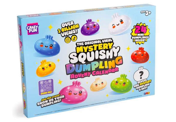Crazy Fun Original Mystery Squishy Dumpling Advent Calendar