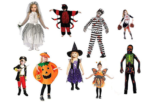 20 Amazing Kids Halloween Costumes for 2023 [Witches Wizards Bats Skeltons and More]