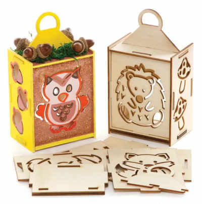Woodland Animal Lantern Kits
